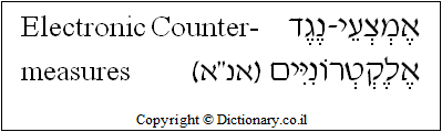 Electronic Counter-measures