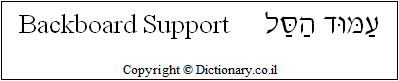 Backboard Support