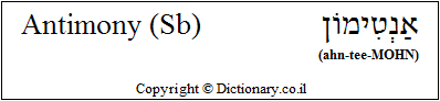 Antimony (Sb)