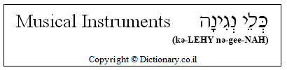 Musical Instruments